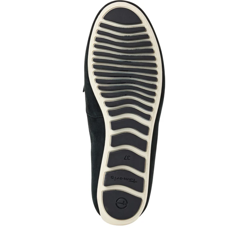 Leder-Mokassin Slipper