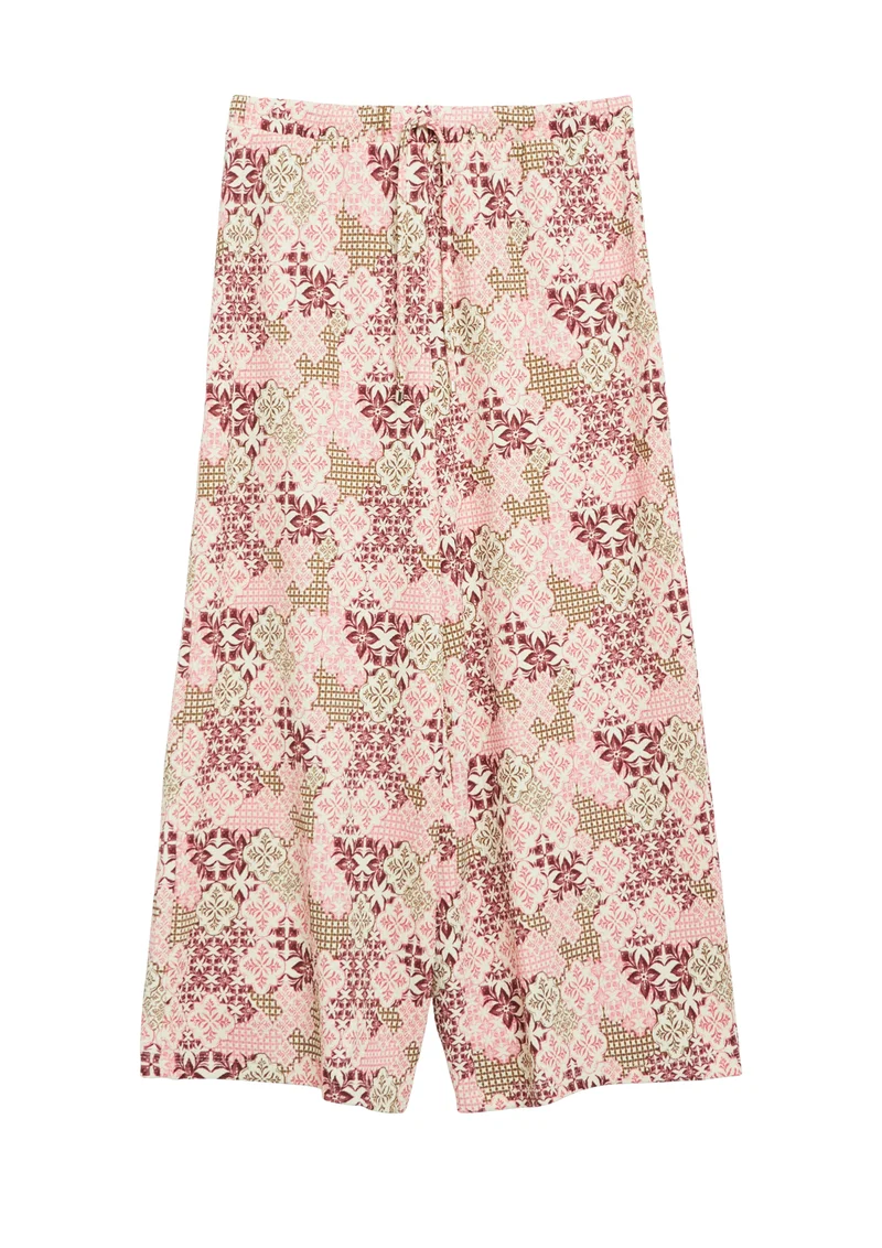 Culotte aus Crêpejersey