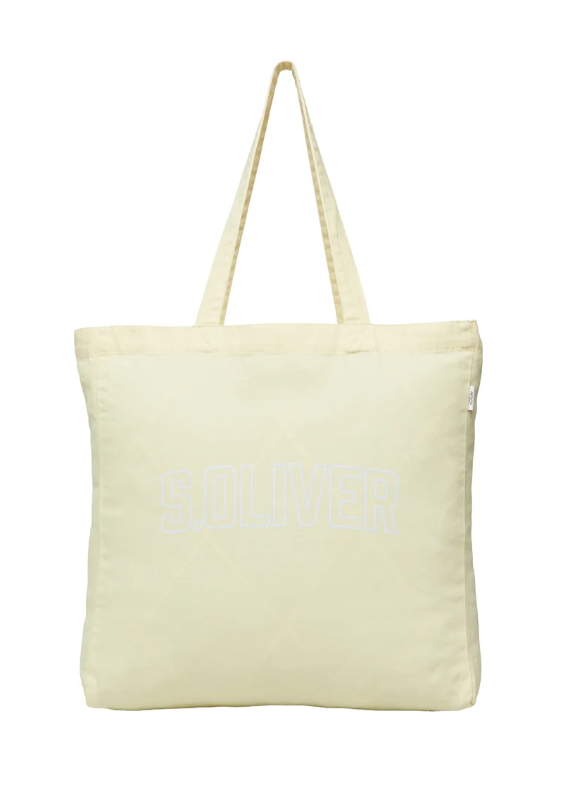 Shopper mit Logo-Print