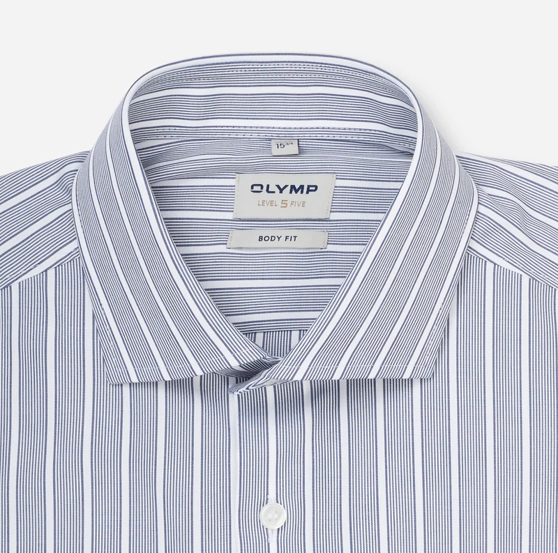 OLYMP Level Five Streifenhemd