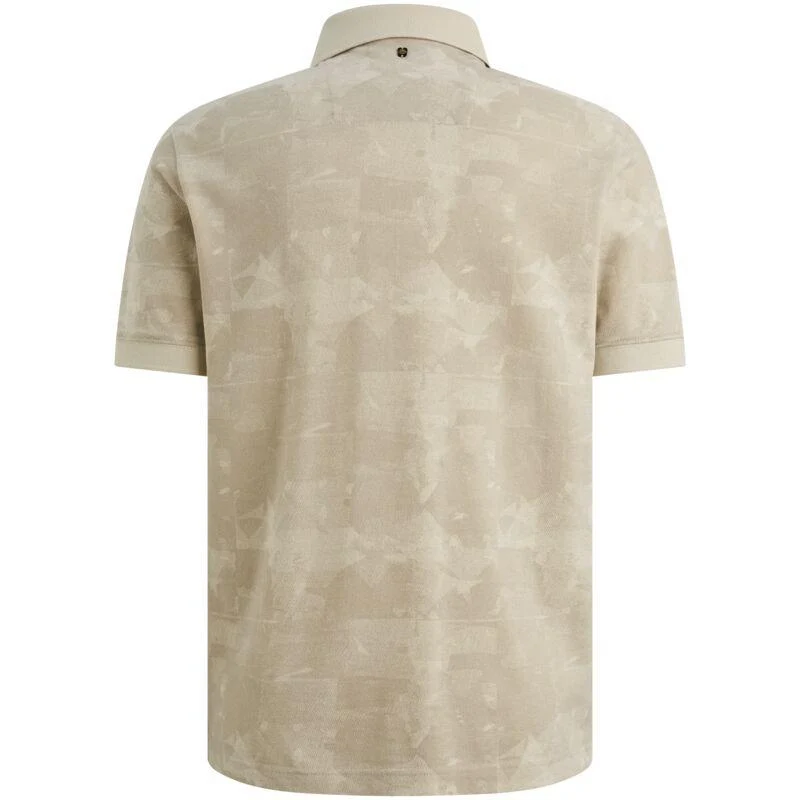 Piqué-Poloshirt mit Allover-Strukturmuster