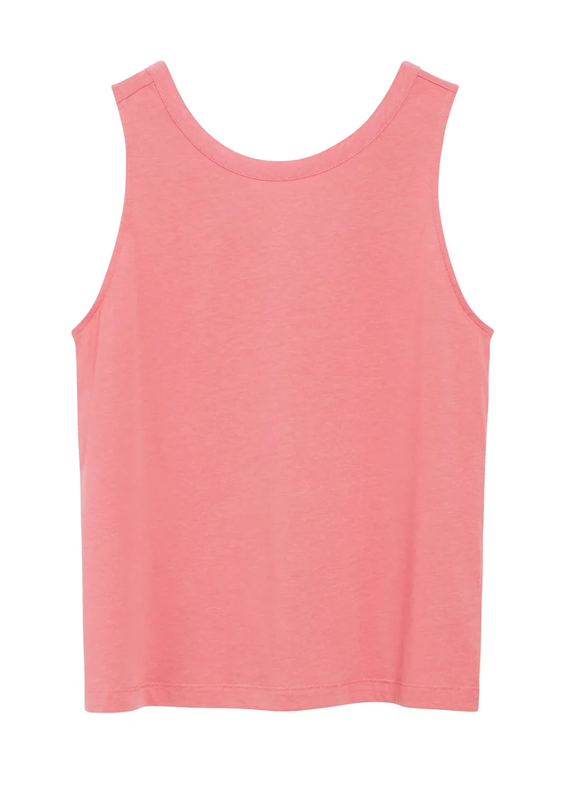 Jersey-Top mit Rückendetail