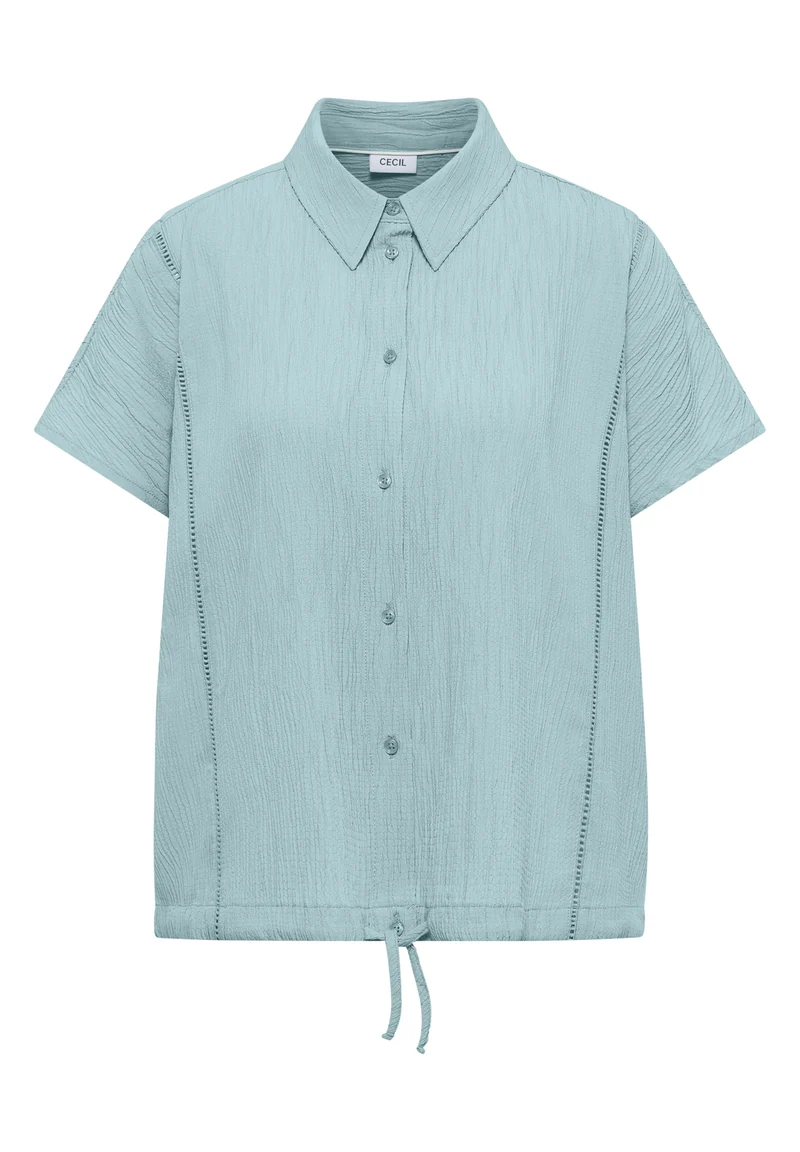 Dropped Shoulder Hemdbluse