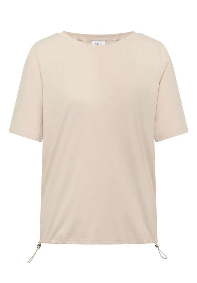 T-Shirt mit seitlichen Tunnelzügen