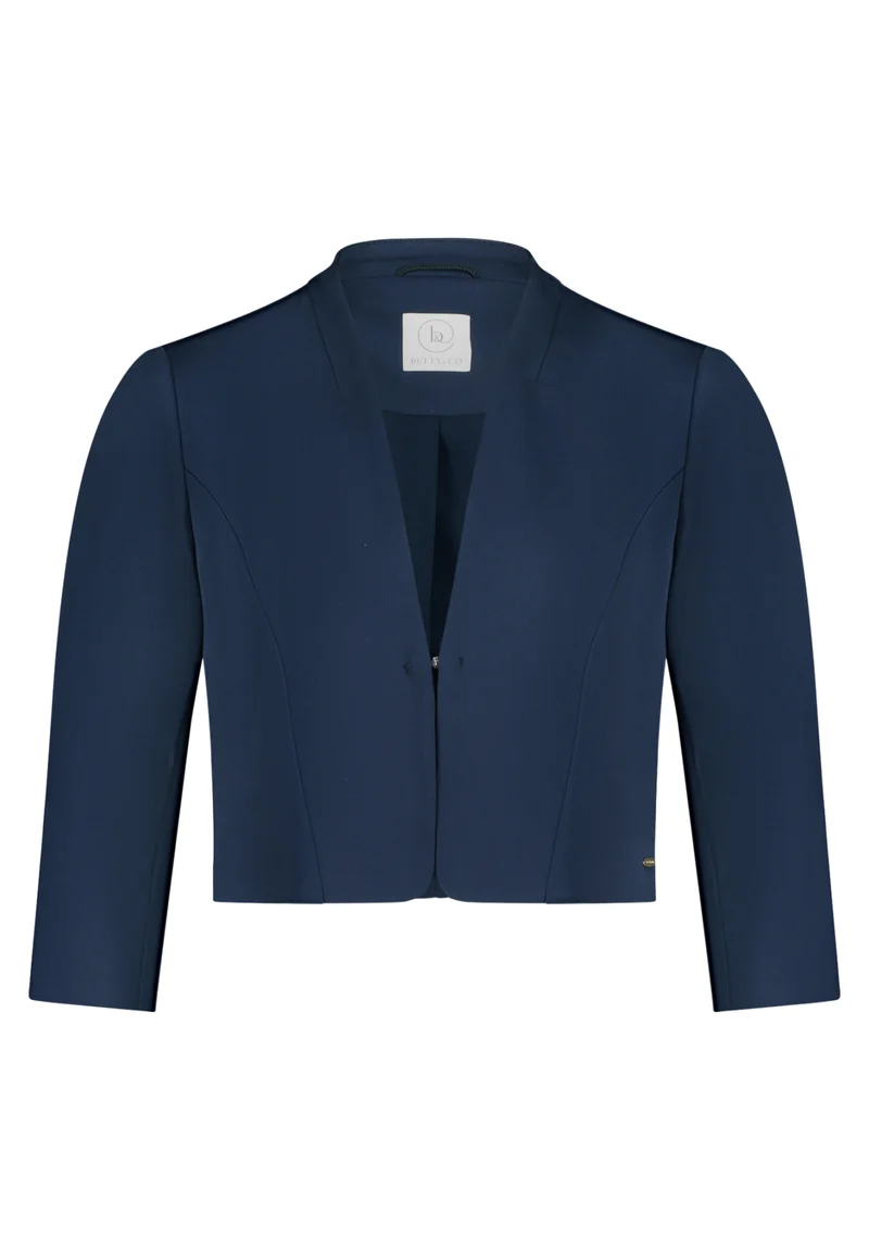 Bolero-Jacke mit Stehkragen