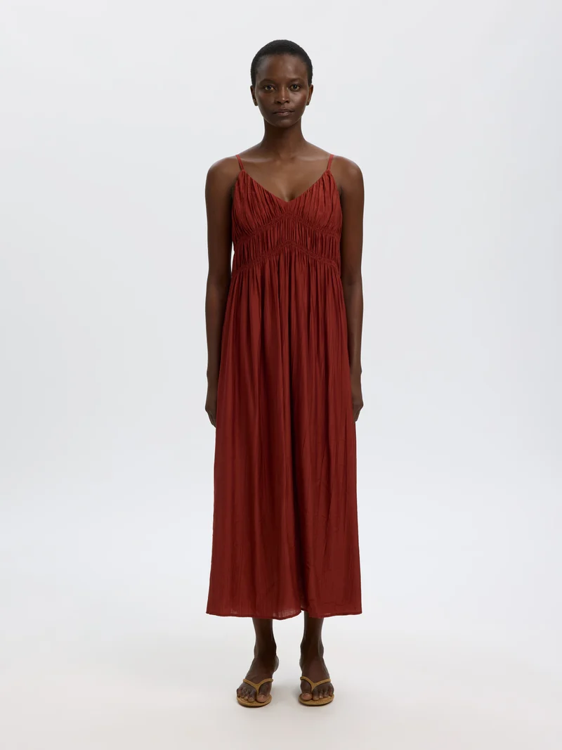 SLFJACKIE Maxikleid mit V Ausschnitt