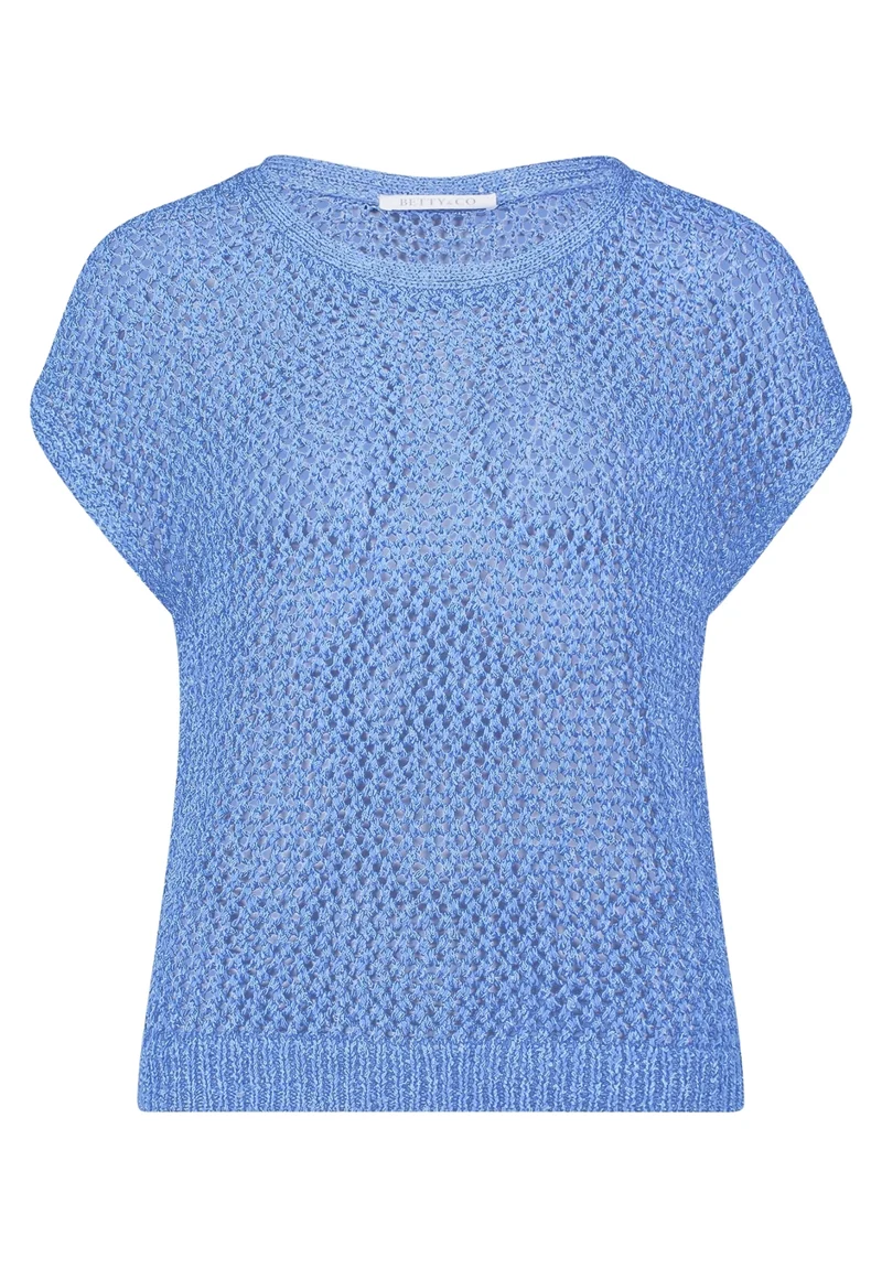 Strickpullunder mit Effektgarn