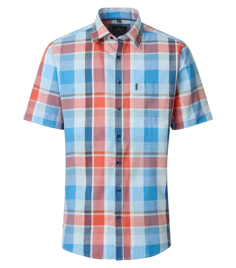 Freizeithemd Kurzarm – Comfort Fit
