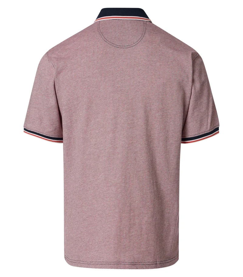 Poloshirt mit Minimal-Print