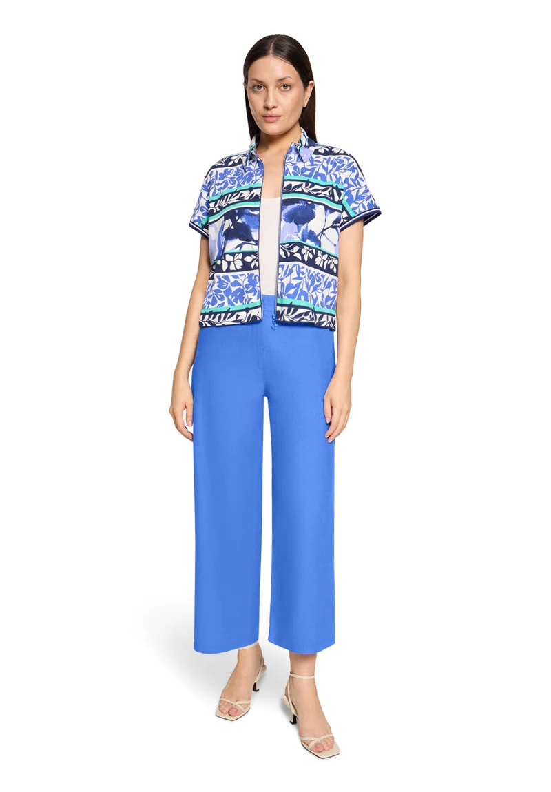 Leinenhose mit High Waist