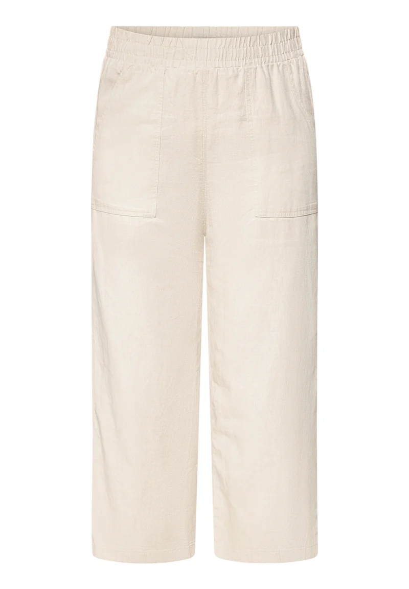 Sommerhose aus Leinen-Mix