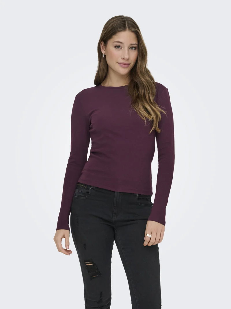 ONLRILEY Langarm Basic Top