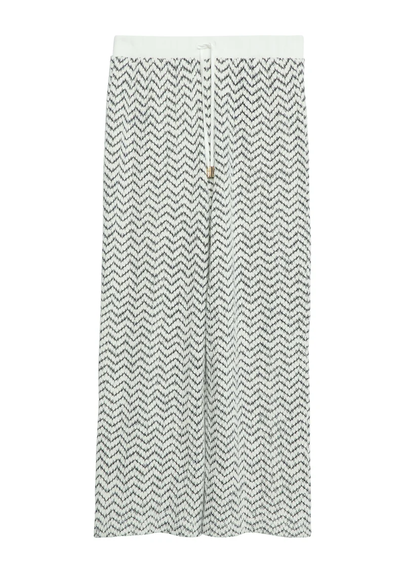 Culotte aus Strukturjersey