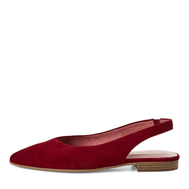 Leder-Slingpumps