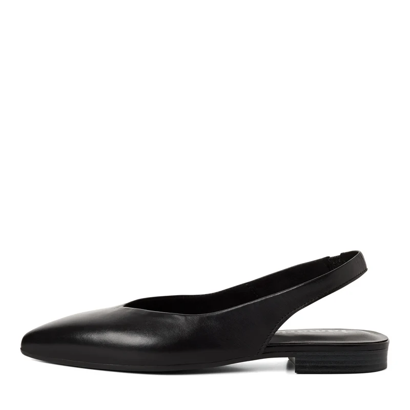 Leder-Slingpumps