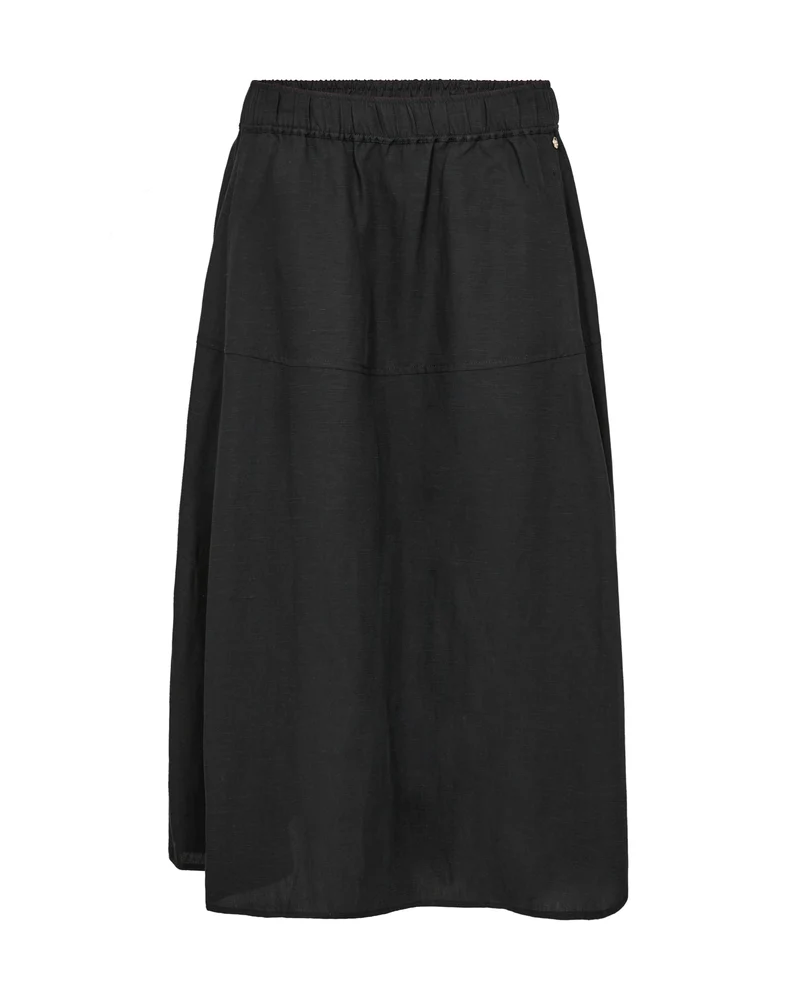 MMEllaja Alexis Skirt – Midi-Rock mit elastischem Bund