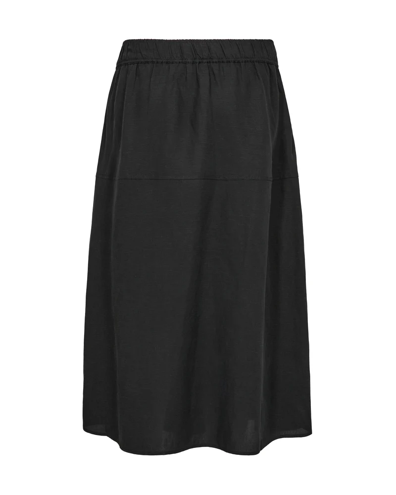 MMEllaja Alexis Skirt – Midi-Rock mit elastischem Bund