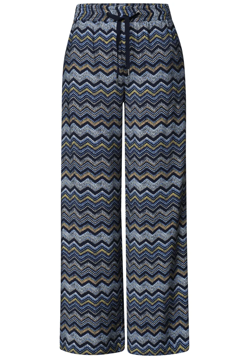 High Waist Wide Leg Hose im Loose Fit