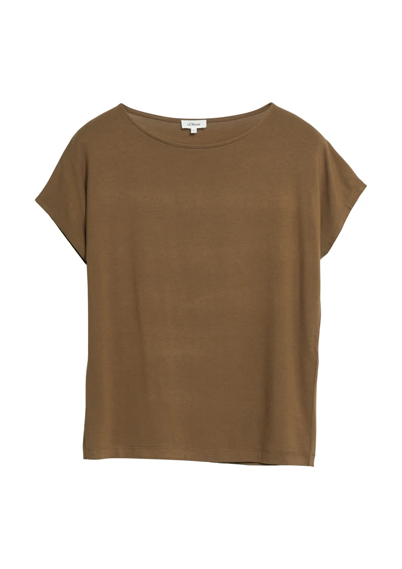 Fließendes Jersey-Shirt
