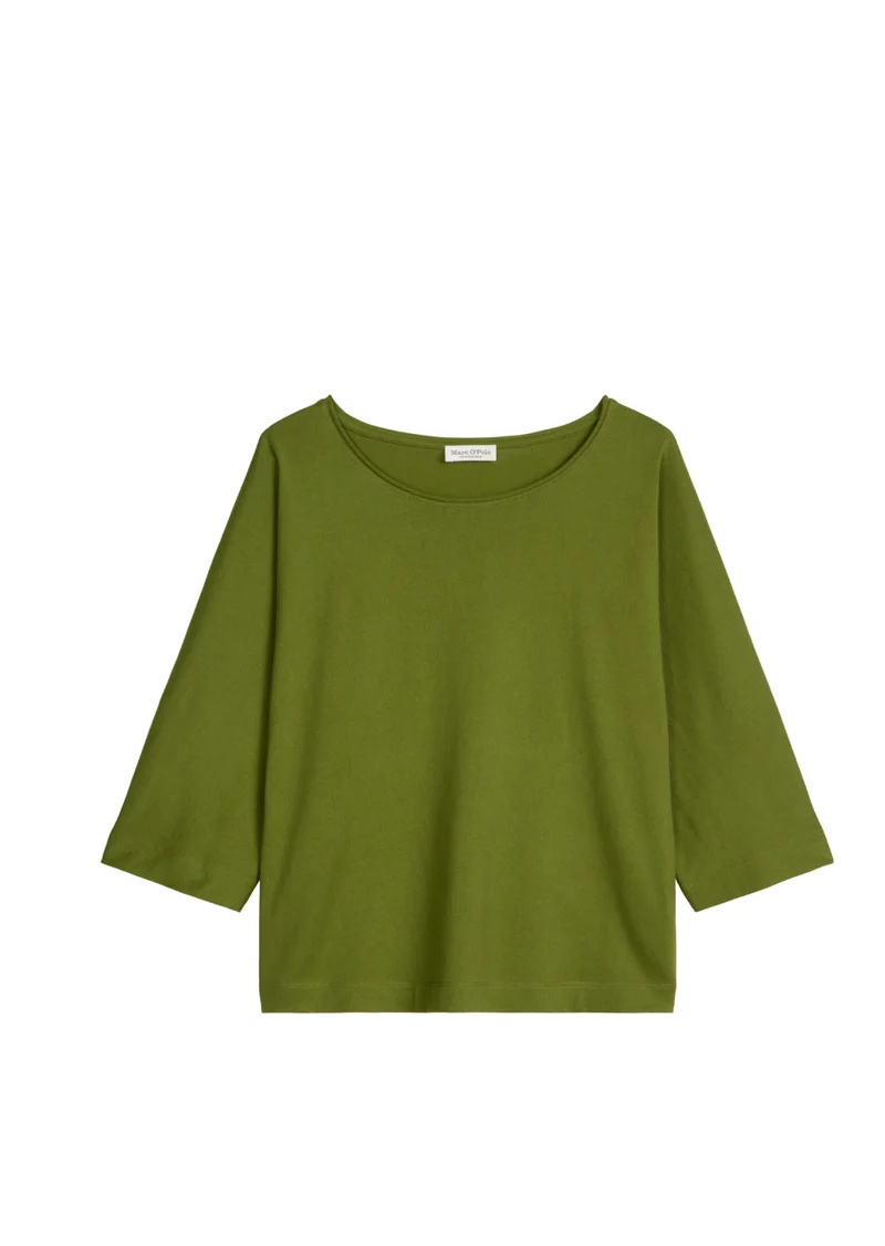 Oversized T-Shirt aus Feinstrick-Jersey