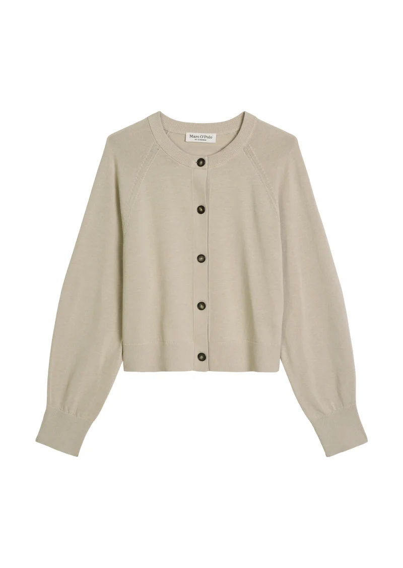 Oversized Cardigan aus Baumwollgarn