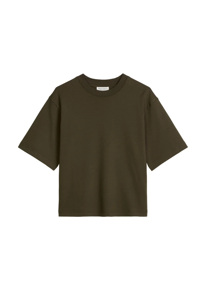 Relaxed T-Shirt aus Interlock-Jersey