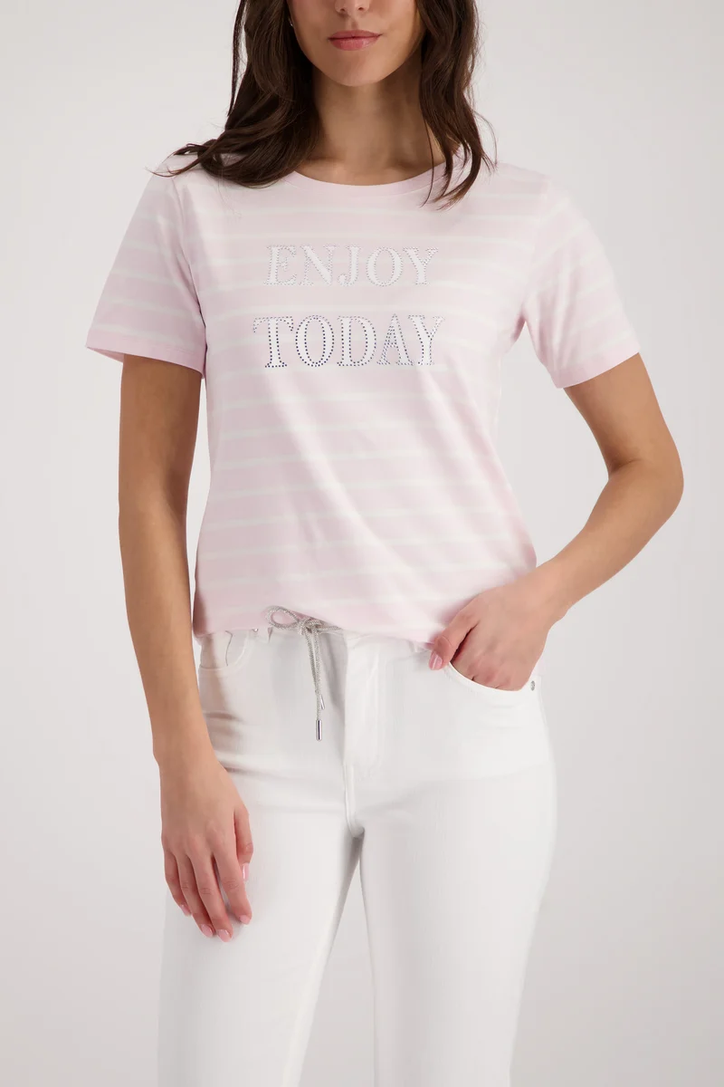 T-Shirt mit Streifen