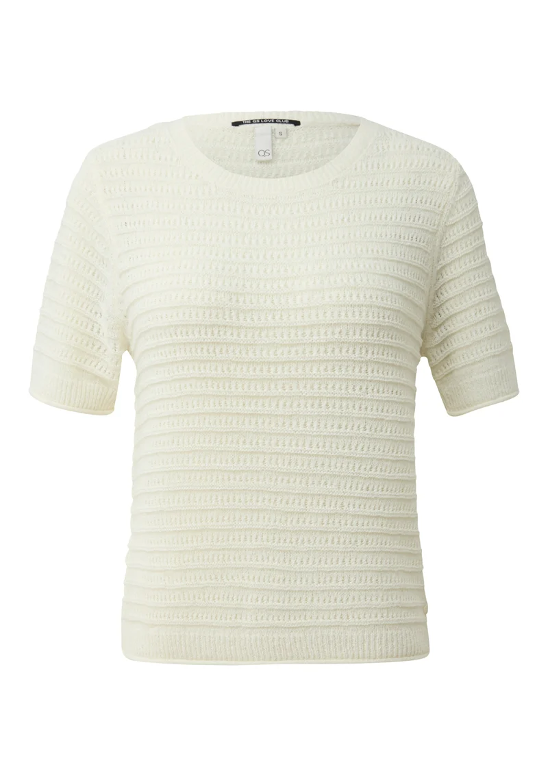 Kurzarmpullover