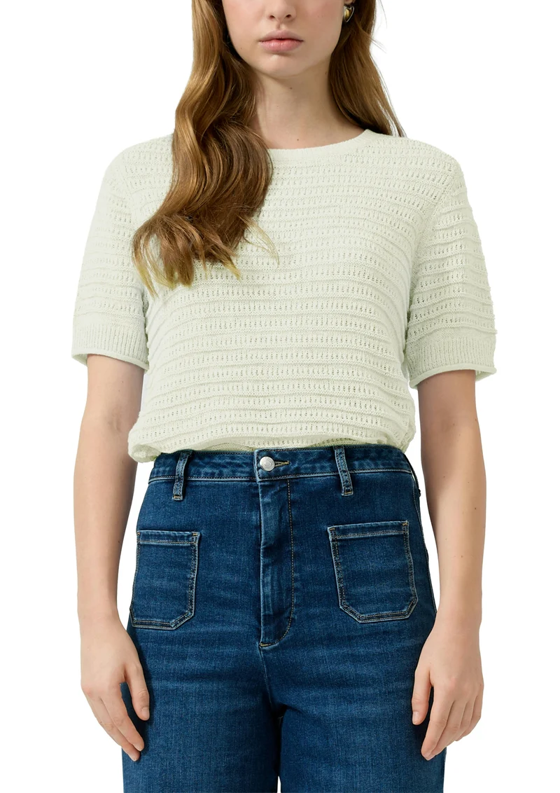 Kurzarmpullover