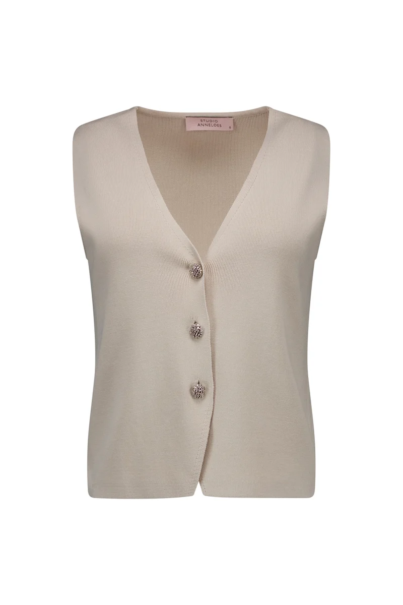 Fenna knitted gilet