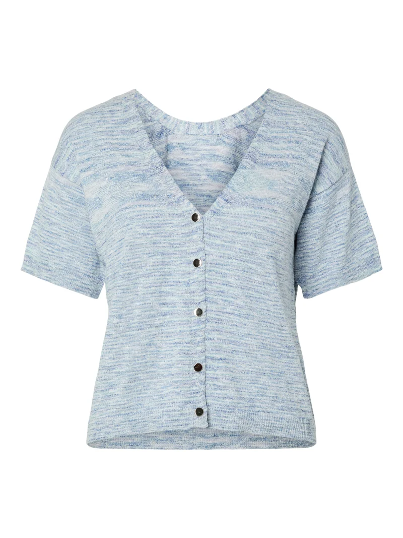 PCGAIL Flachstrick Strickjacke
