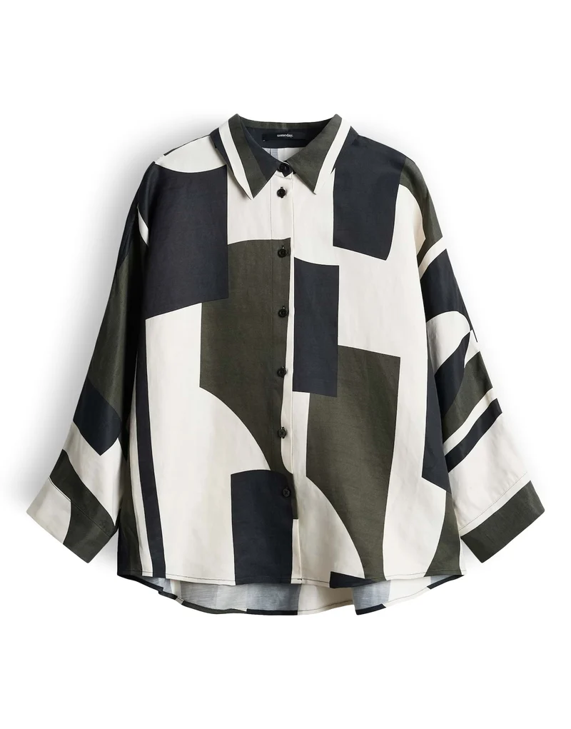 Printbluse "Zamila" Regular Fit