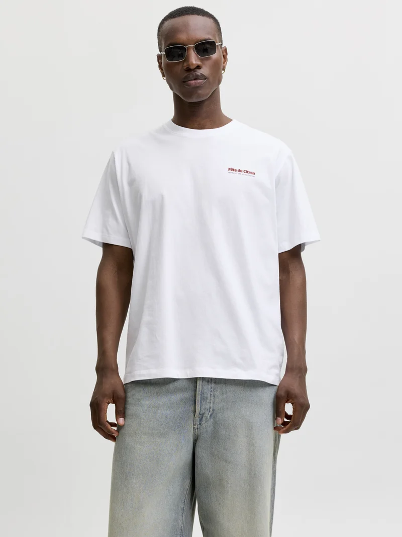 T-Shirt mit Rückenprint
