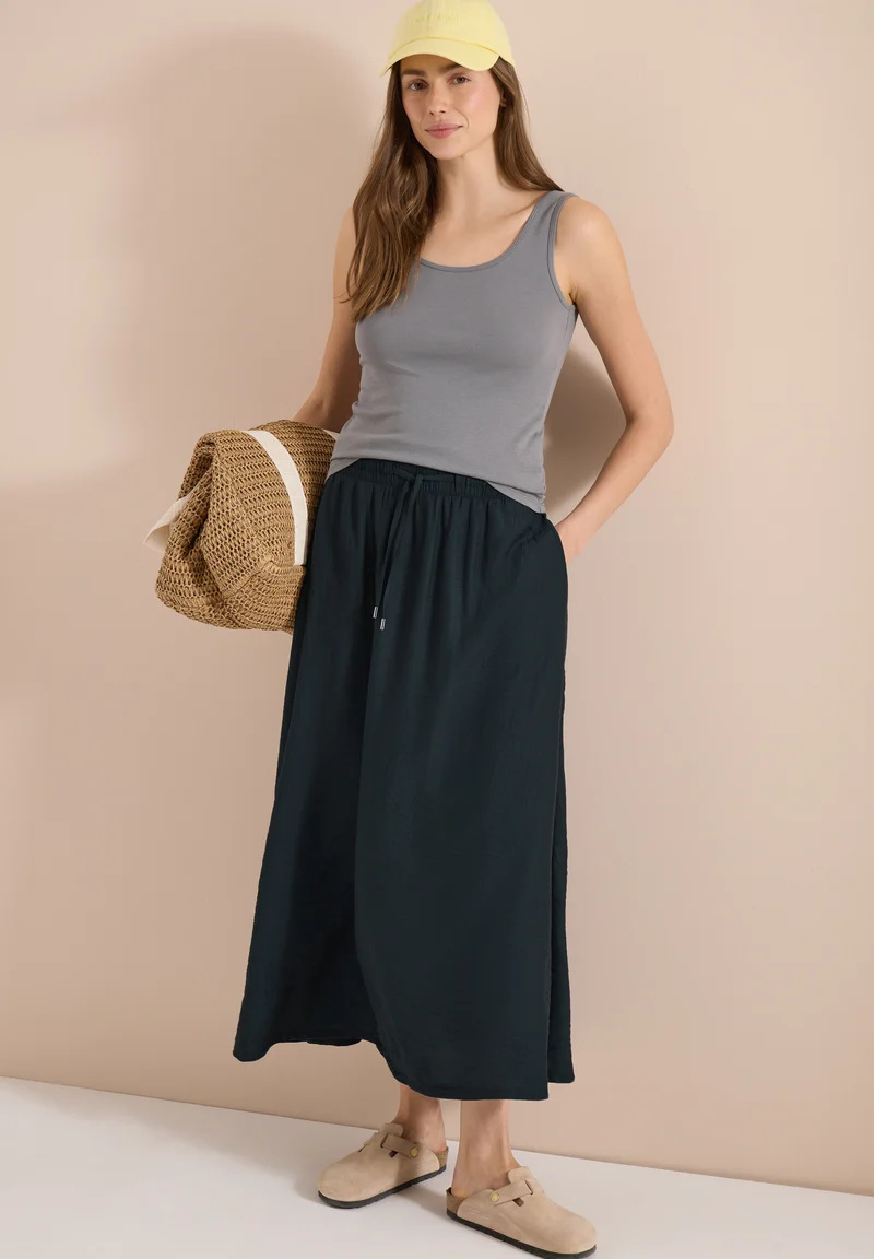 Maxi-Rock mit Taschen Regular-Fit