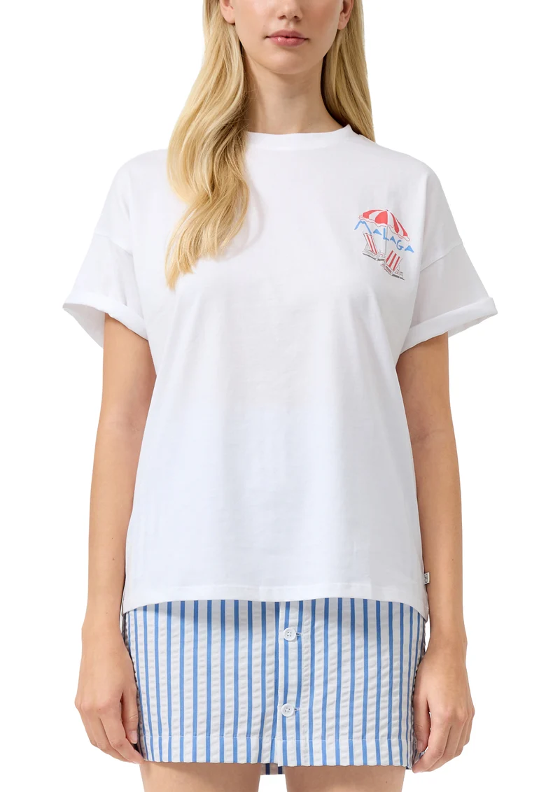 Oversize-Shirt mit Rückenprint