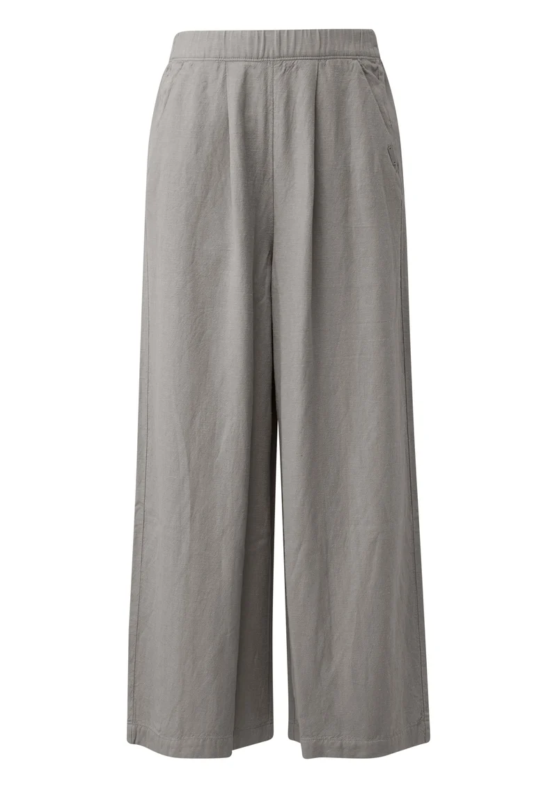 Leinenmix-Culotte