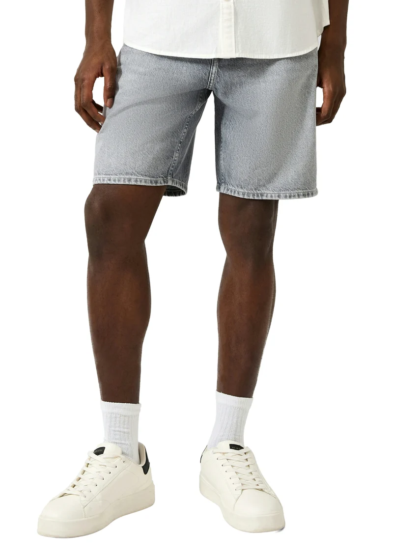 Jeans-Bermuda