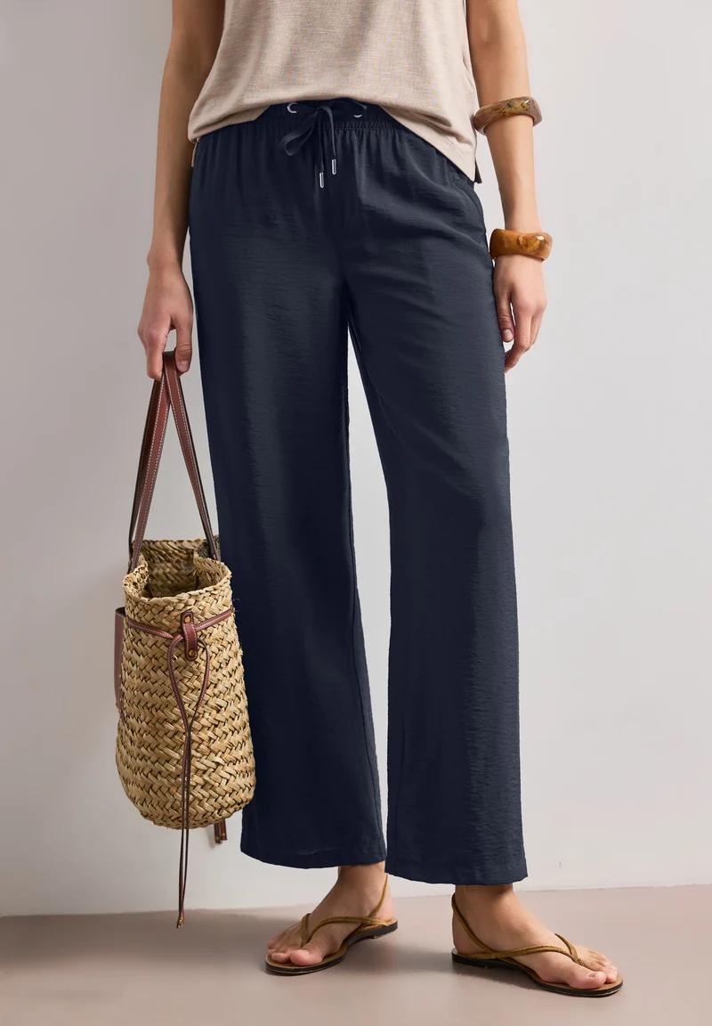 High Waist Wide Leg Hose Loose Fit