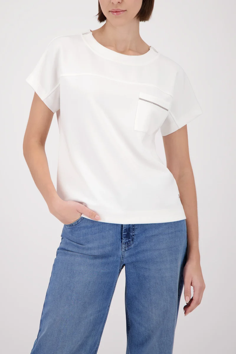 Sweatshirt mit Brusttasche