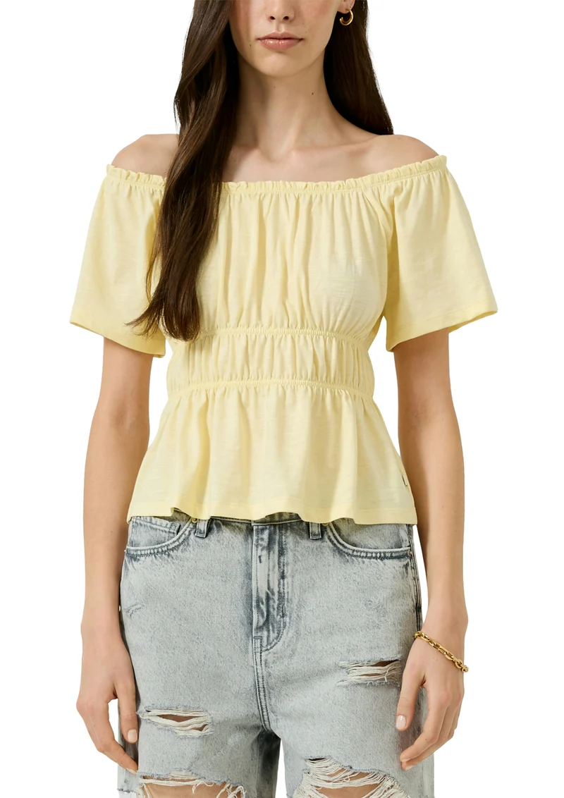 Shirt mit Off-Shoulder-Ausschnitt