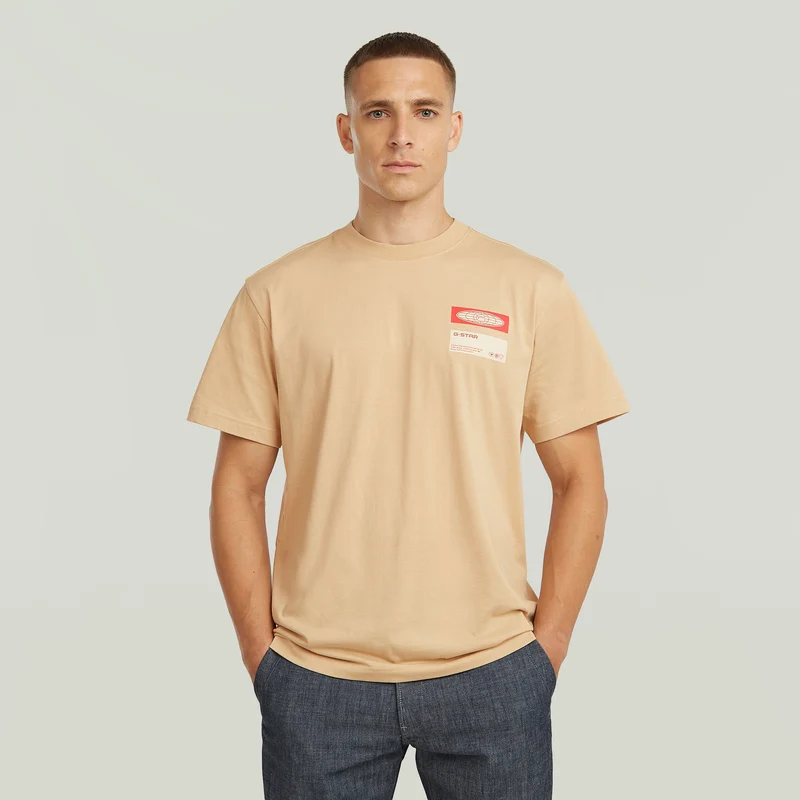 T-Shirt "Box Globe Graphic"