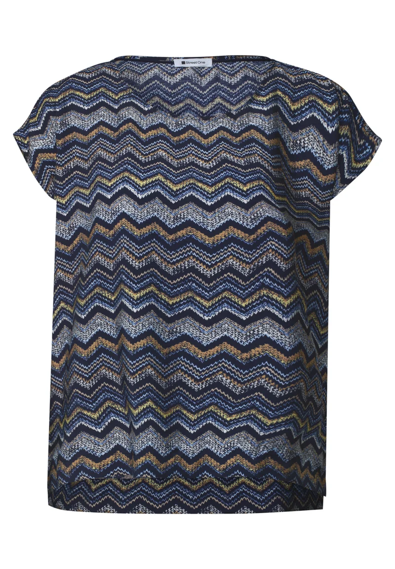 Dropped Shoulder Blusenshirt