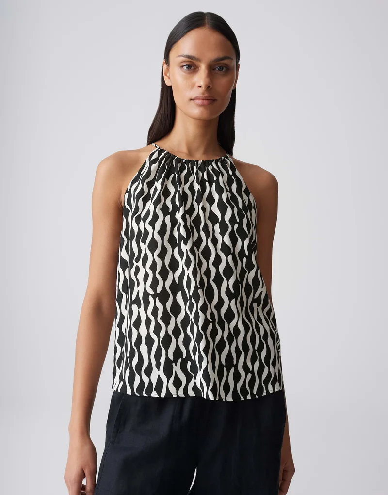 FOYAGE MOTION Neckholder Top