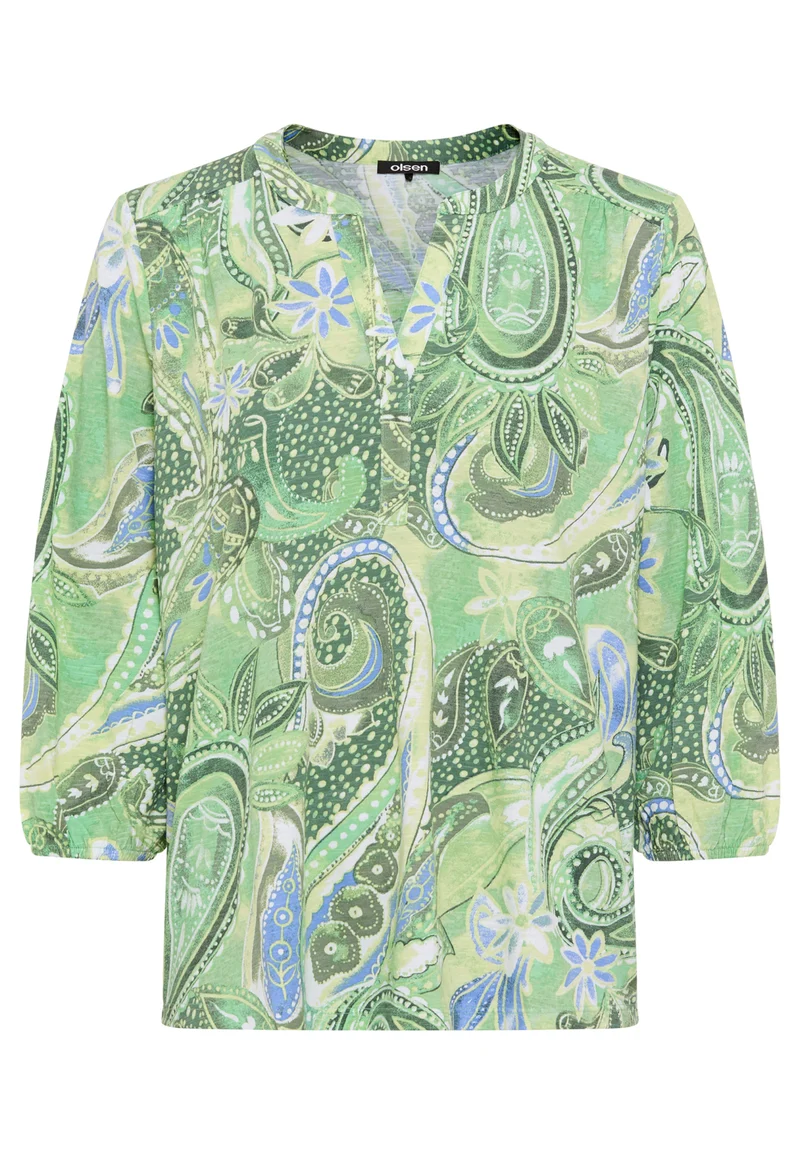 Bluse mit 3/4-Ärmel