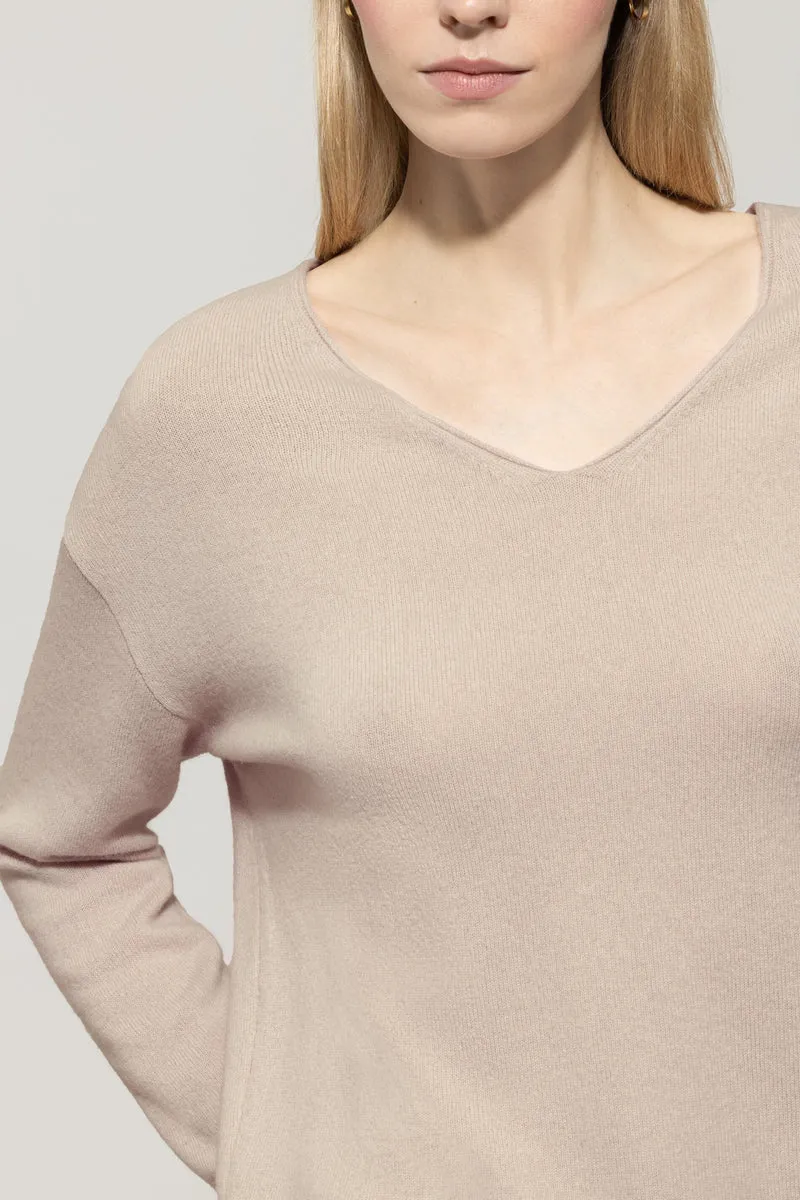 Langärmliger Pullover
