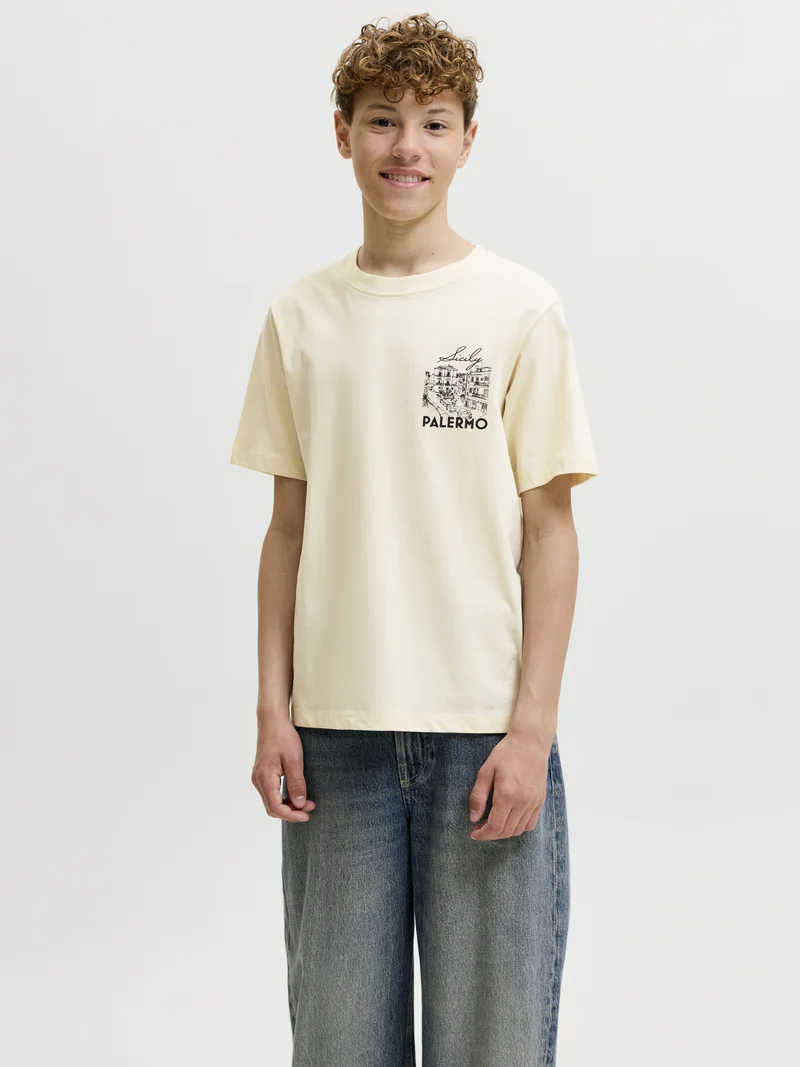 T-Shirt mit Rückenprint
