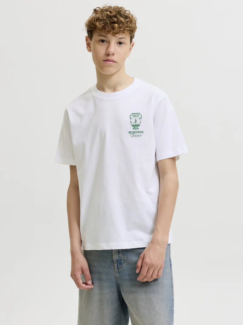 T-Shirt mit Rückenprint