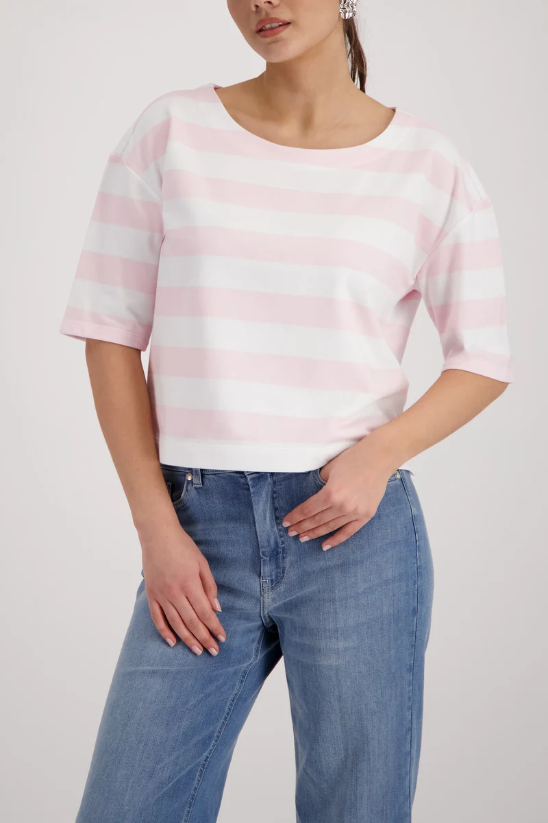 Streifen-Sweatshirt Regular Fit