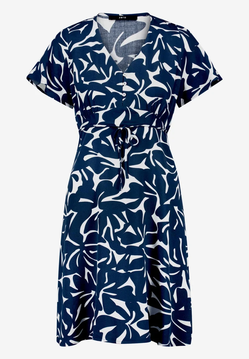 Minikleid mit Blumenmuster