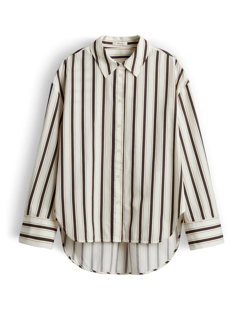 FLANKO RESORT Hemdbluse im Streifendesign